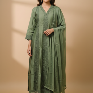 Georgouse churidar Set